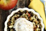 Vegan and Gluten-Free Apple Pie With Walnut Oat Crumble